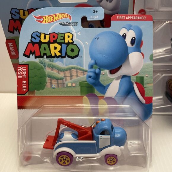 Hot Wheels Nintendo Super Mario Character Cars Full Complete Set of 6 Brand New - Picture 3 of 14